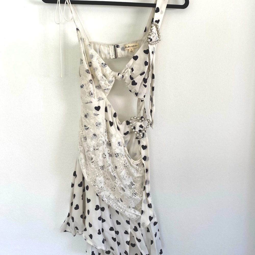 For Love and Lemons White Mini Dress